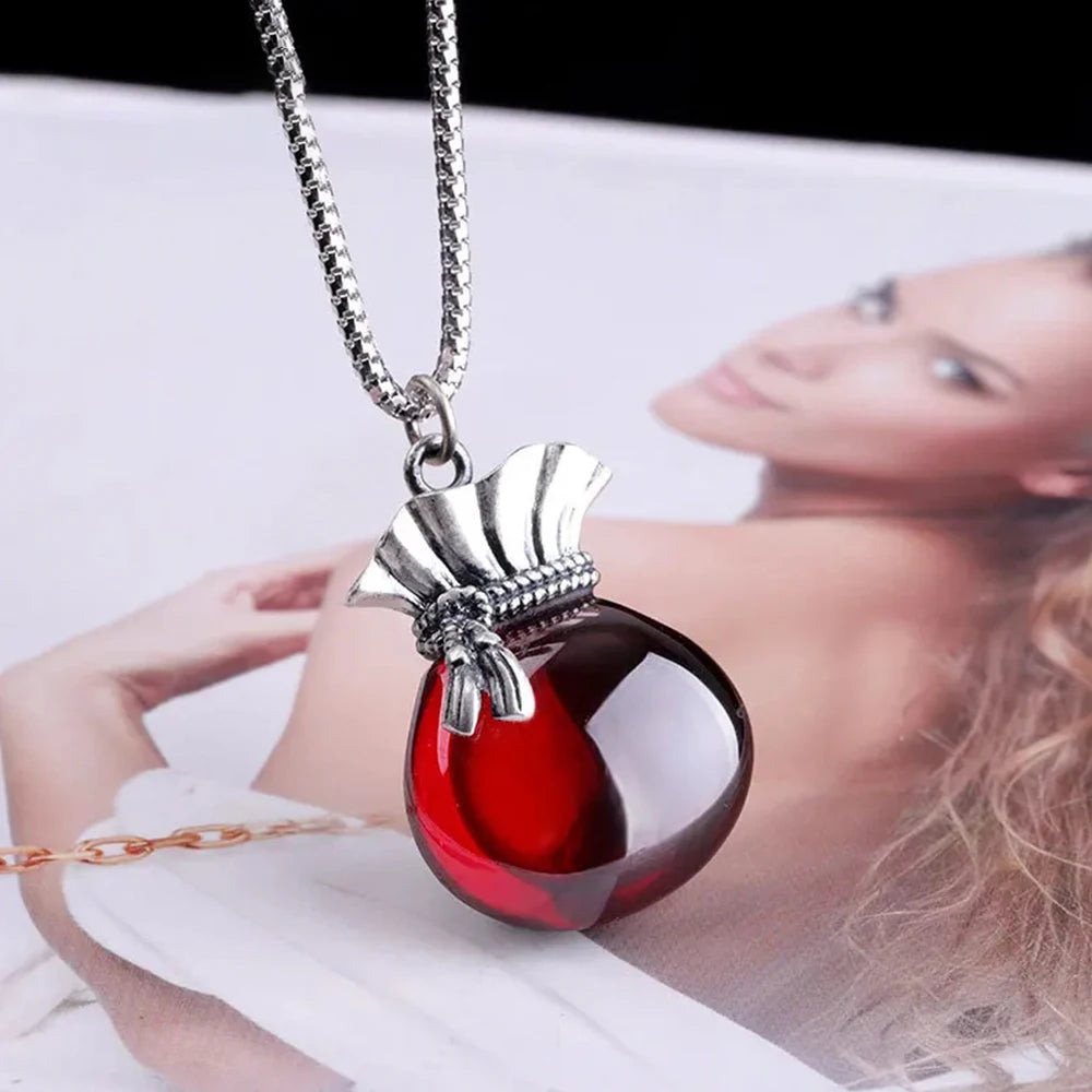 Real Pure 925 Silver Pendant: Sterling Silver Locket Necklaces for Timeless Elegance