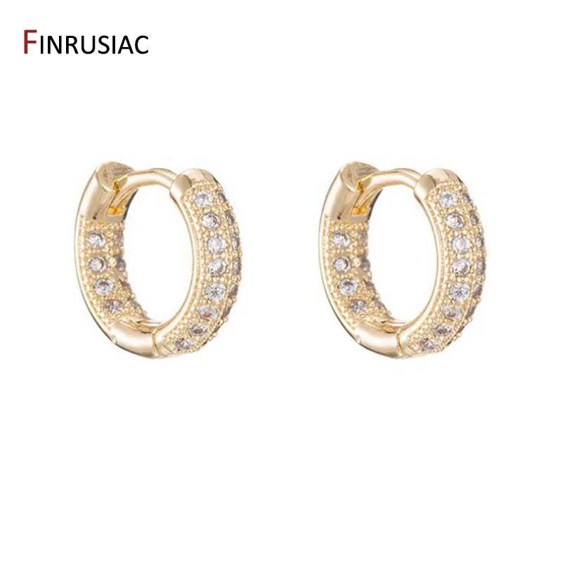 Zales Hoop Diamond Earrings: Chic Circle Earrings for Women smart-purchase