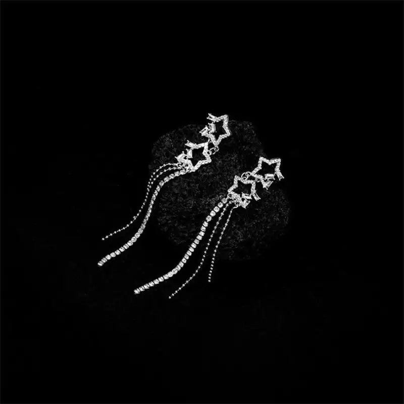 Party Water Drop Tassel Earrings smart-purchase