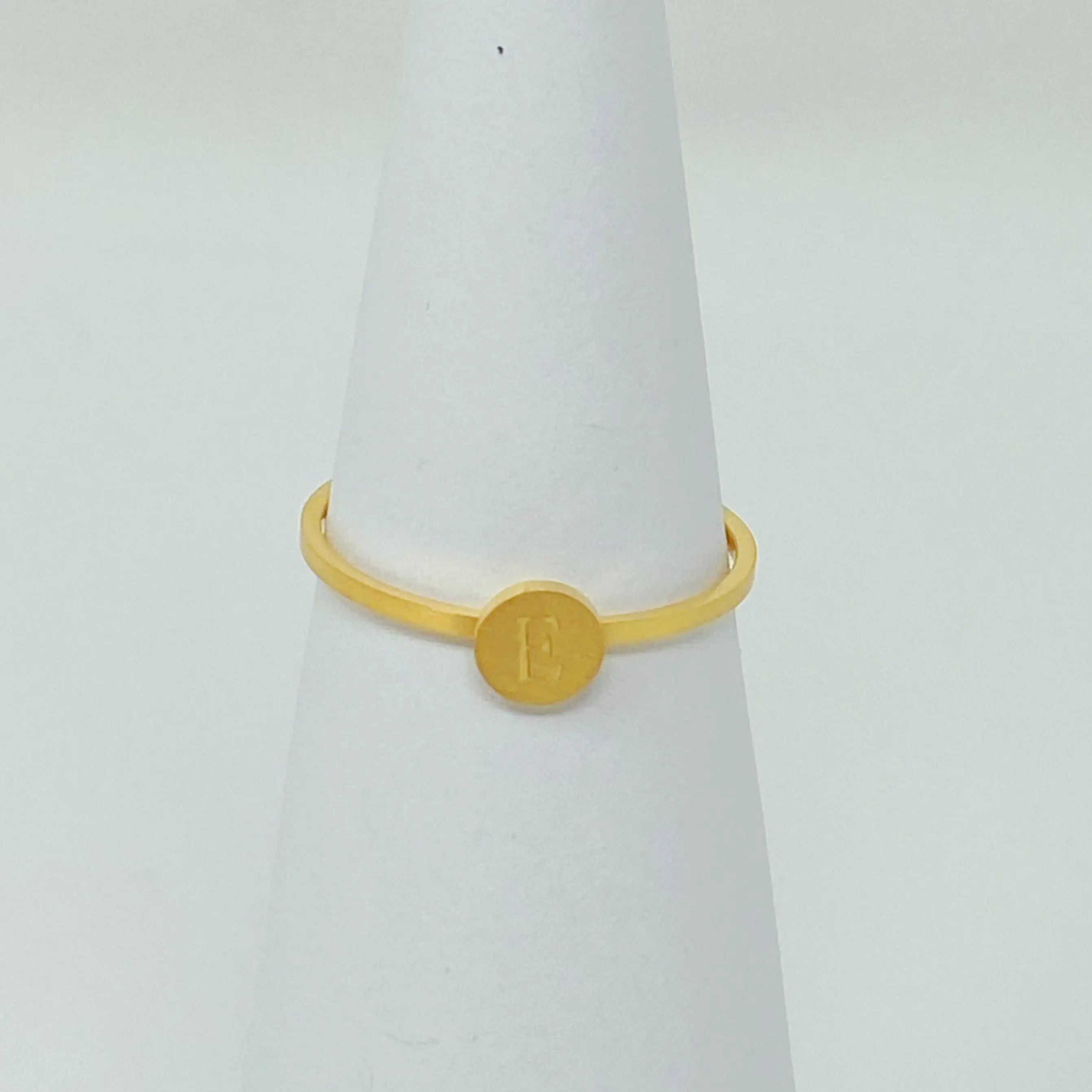 Personalized Gold Rings – Tiny Initial Ring for a Personal Touch smart-purchase