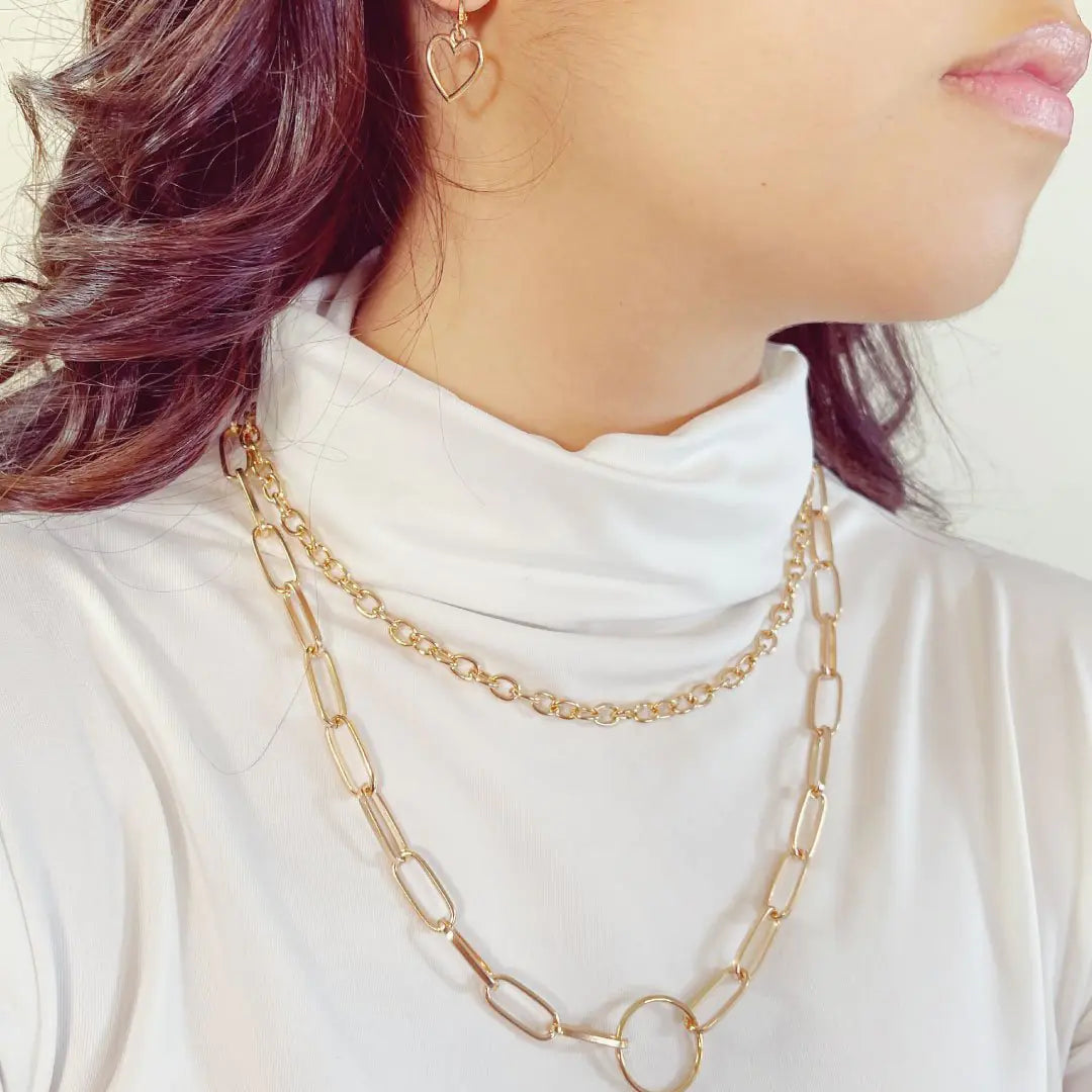 Parker Necklace: Timeless Elegance with a 14k Gold Rope Chain Necklace