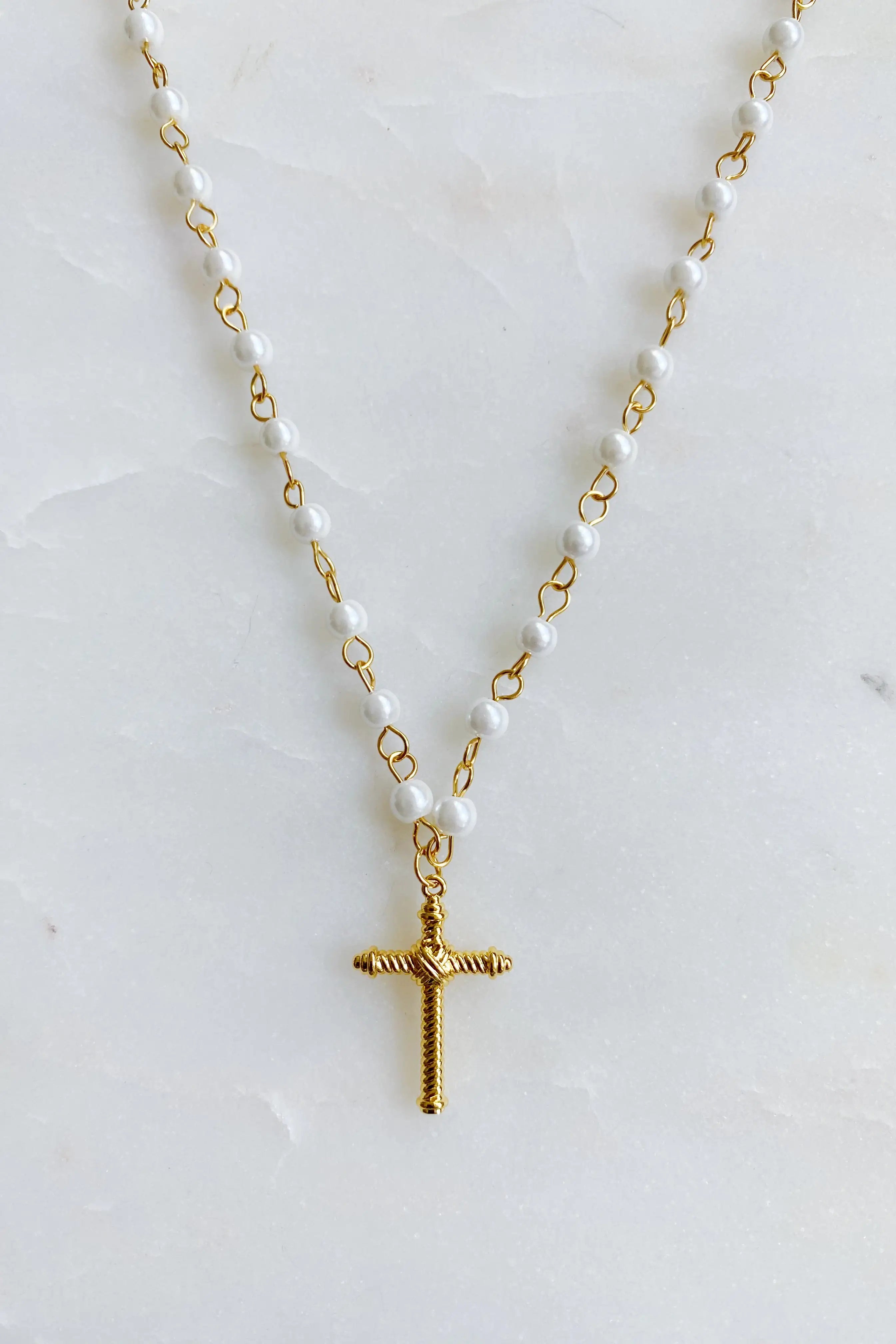 18k Gold Cross Pendant: Cabled Cross Necklace for Stylish Faith Expression smart-purchase