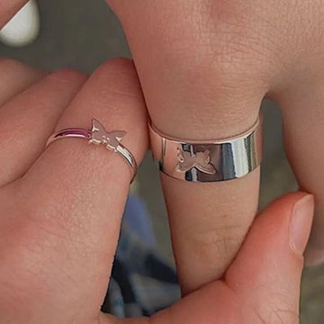 Butterfly Rings for Whimsical Elegance – Embrace Your Inner Free Spirit with Gold Ring Hearts