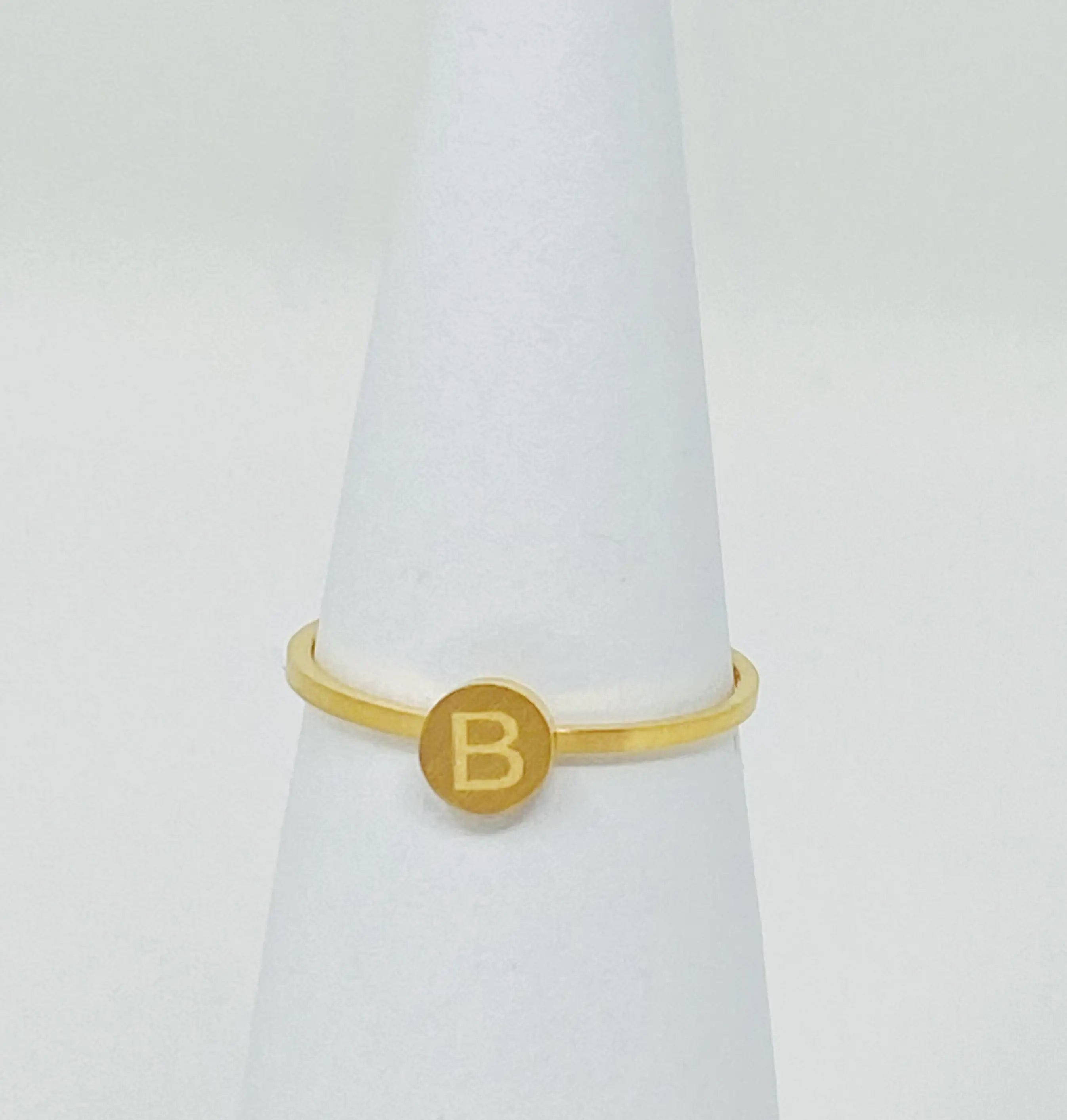 Personalized Gold Rings – Tiny Initial Ring for a Personal Touch smart-purchase