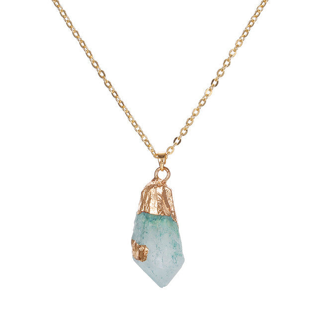 Handmade Pendant Necklace - Victorian Antique Oval Rock Crystal Pendant smart-purchase