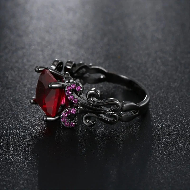 Zirconia Engagement Ring – Unique Gold Engagement Rings with Sparkling Flower Design smart-purchase