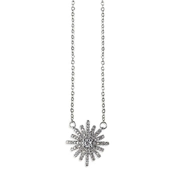 Inspire Necklace - Pendant Sterling Silver Necklace for Uplifting Elegance
