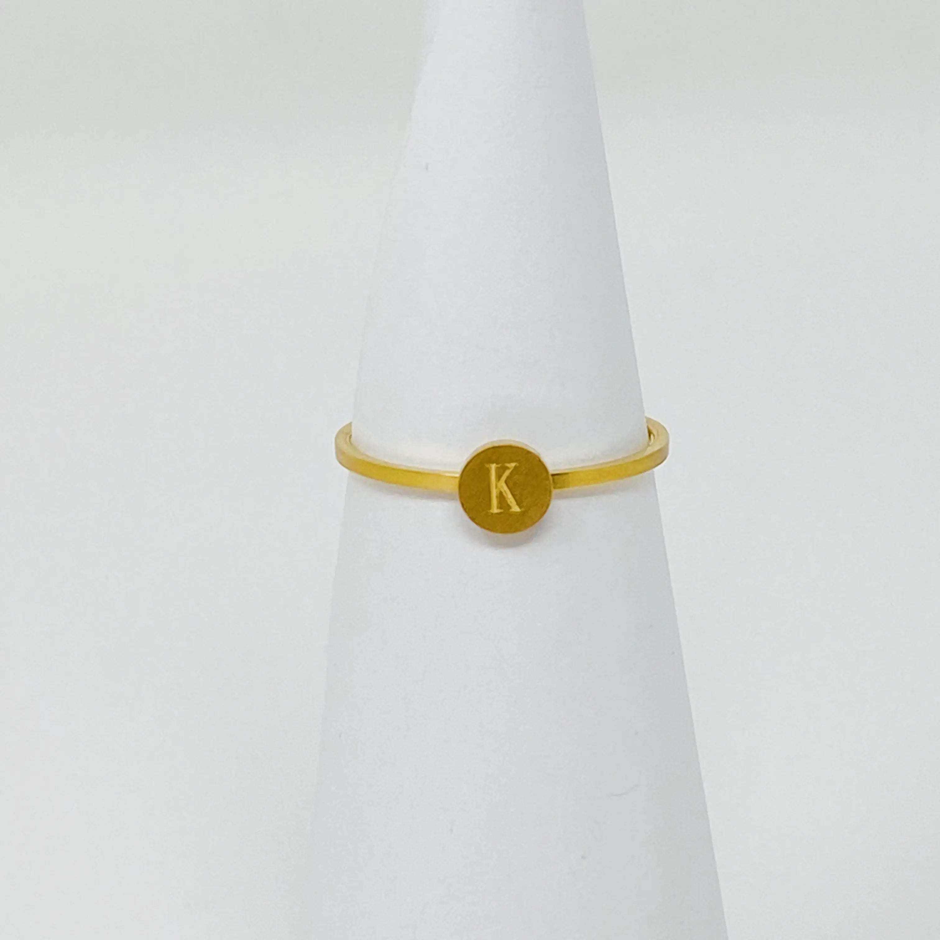 Personalized Gold Rings – Tiny Initial Ring for a Personal Touch smart-purchase