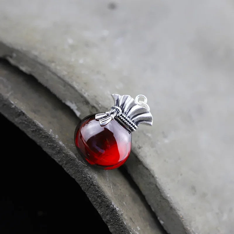 Real Pure 925 Silver Pendant: Sterling Silver Locket Necklaces for Timeless Elegance smart-purchase