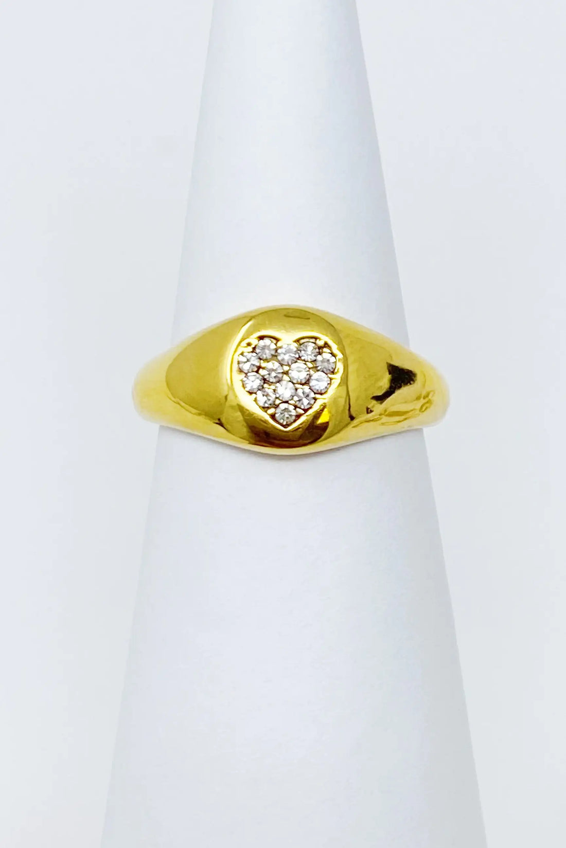 Gold Heart Rings – Diamond Heart Rings for Romantic Elegance
