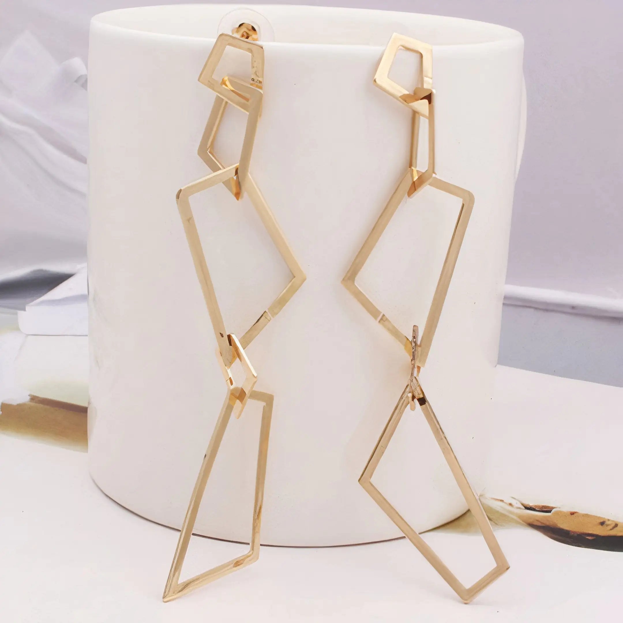 Acrylic Hoop Earrings: Aria Earrings for Enchanting Elegance smart-purchase