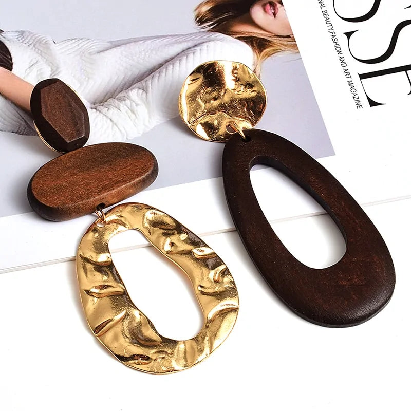 Stylish Wooden Earrings for Women – Laser Cut Wood Earrings for Trendy Looks smart-purchase