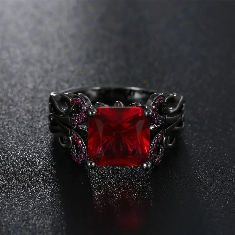 Zirconia Engagement Ring – Unique Gold Engagement Rings with Sparkling Flower Design smart-purchase
