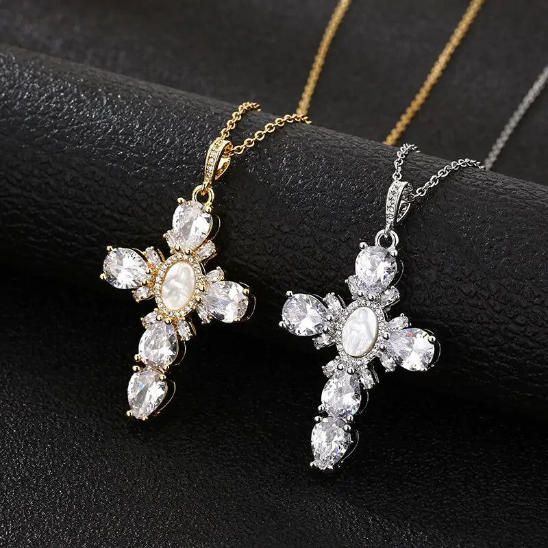 Pandora Cross Pendant Necklace: Timeless Faith with Dainty Elegance