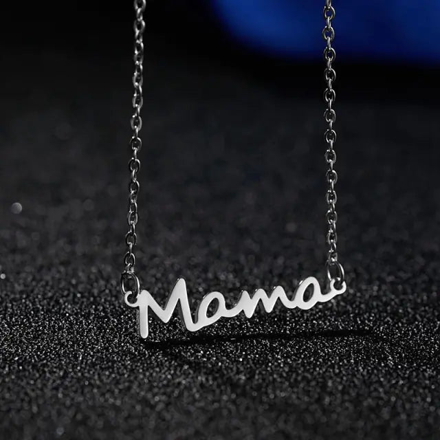Mama Letter Pendant Necklace for Stylish Motherhood smart-purchase