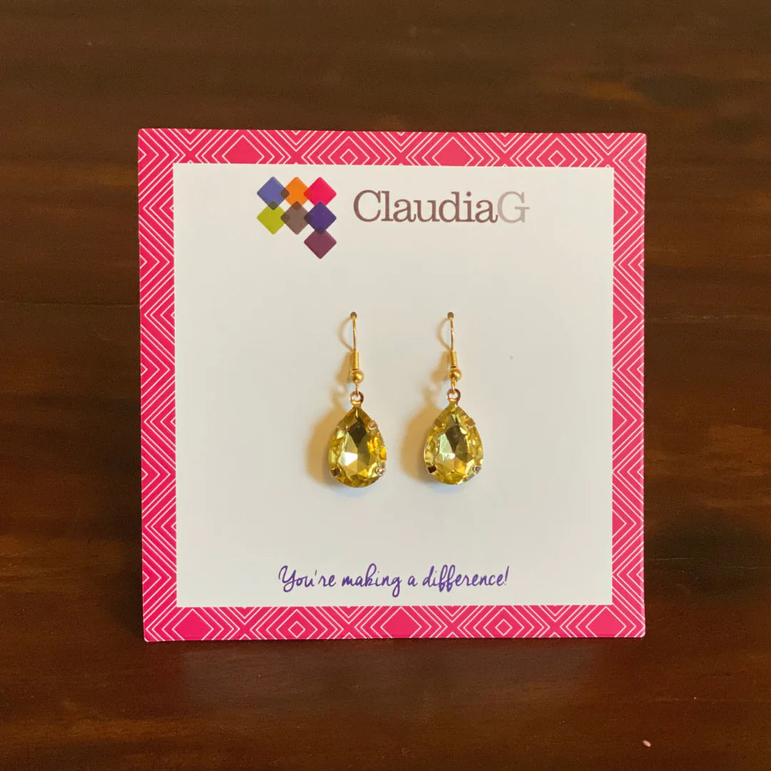 Elegant Drop Earrings with Pearl Drops & Crystal Accents smart-purchase