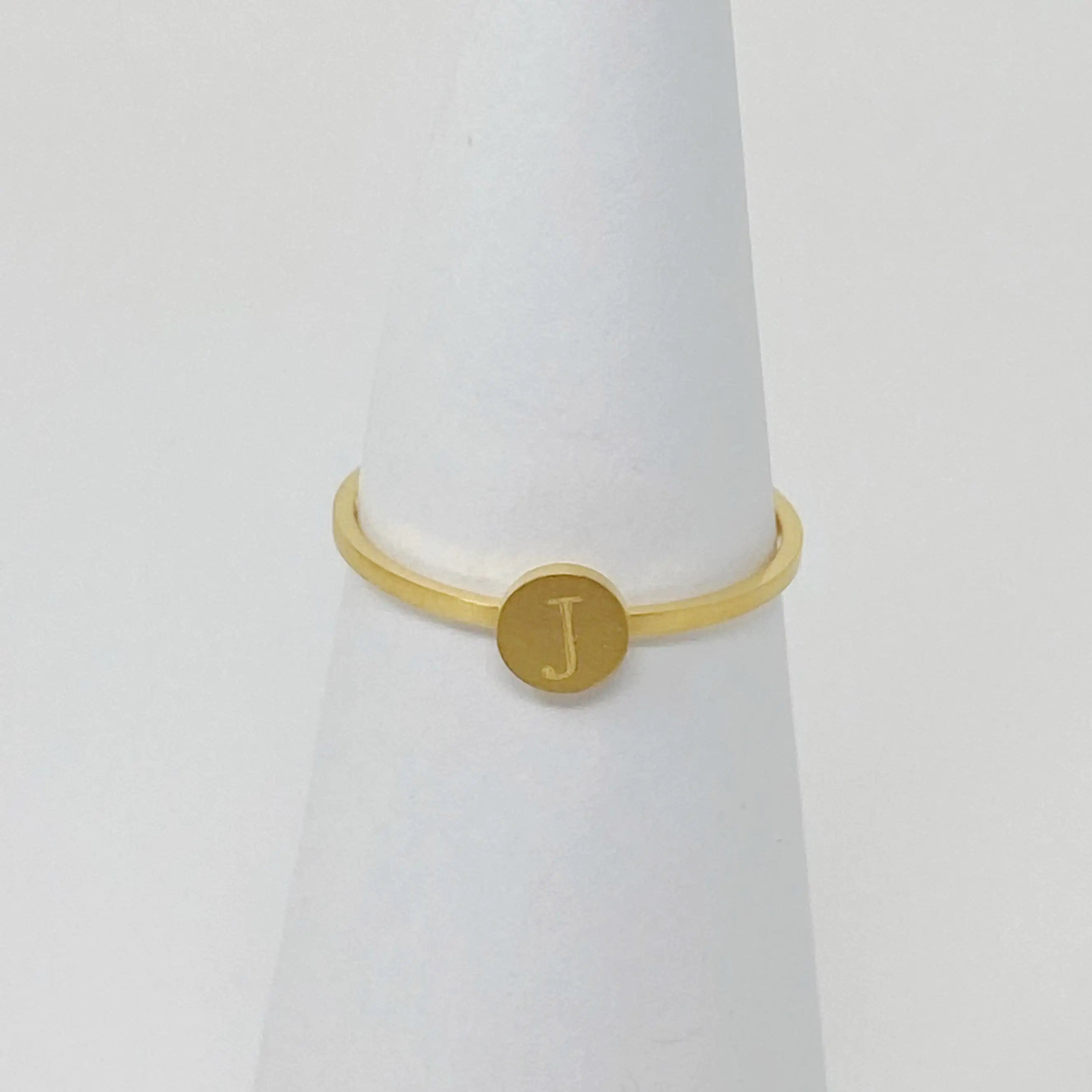 Personalized Gold Rings – Tiny Initial Ring for a Personal Touch smart-purchase