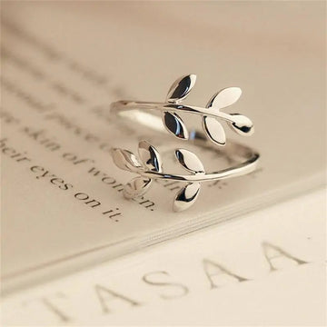 Unique Gold Rings – Olive Tree Open Ring for Nature-Inspired Elegance smart-purchase