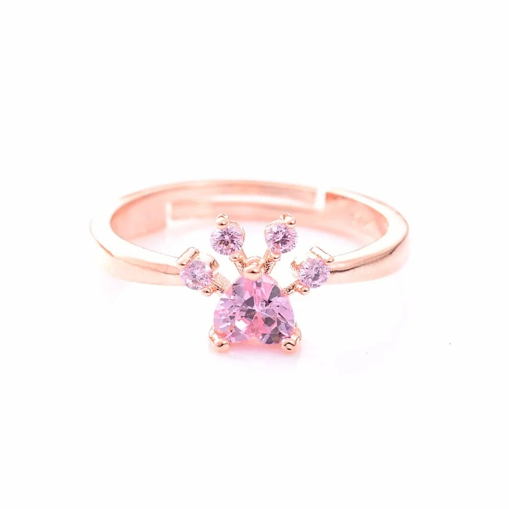Chunky Gold Rings – Rose Gold Heart Rings for Bold Fashion Statements smart-purchase