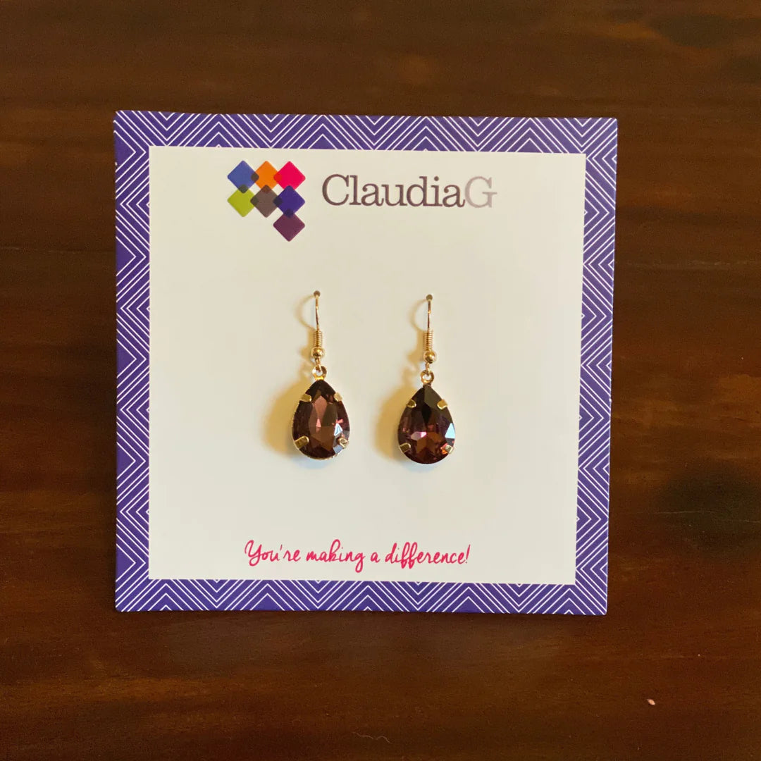 Elegant Drop Earrings with Pearl Drops & Crystal Accents smart-purchase