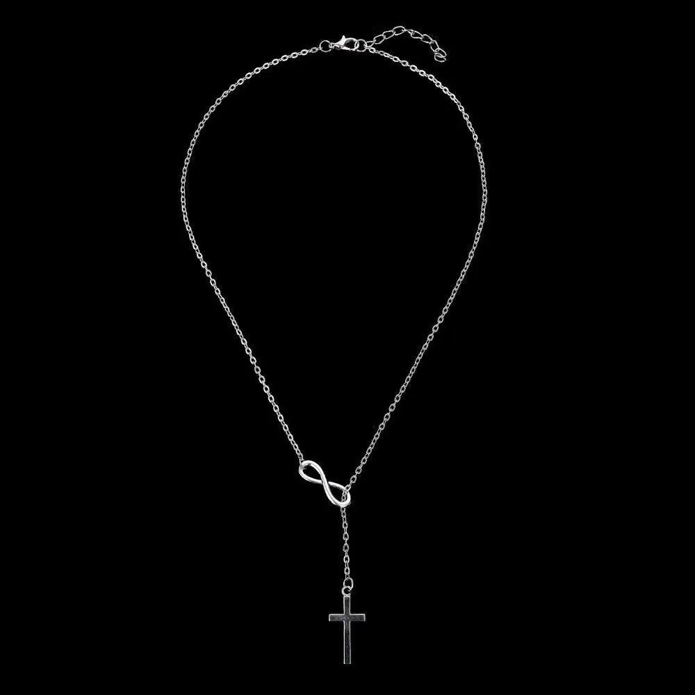 Infinite Faith Pendant - Real Gold Cross Pendant for Timeless Spiritual Elegance smart-purchase