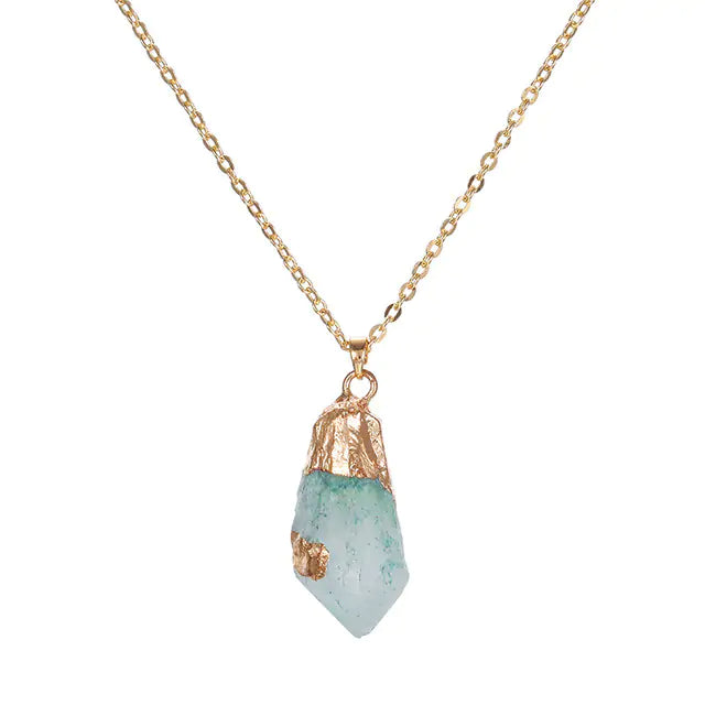 Handmade Pendant Necklace - Victorian Antique Oval Rock Crystal Pendant smart-purchase