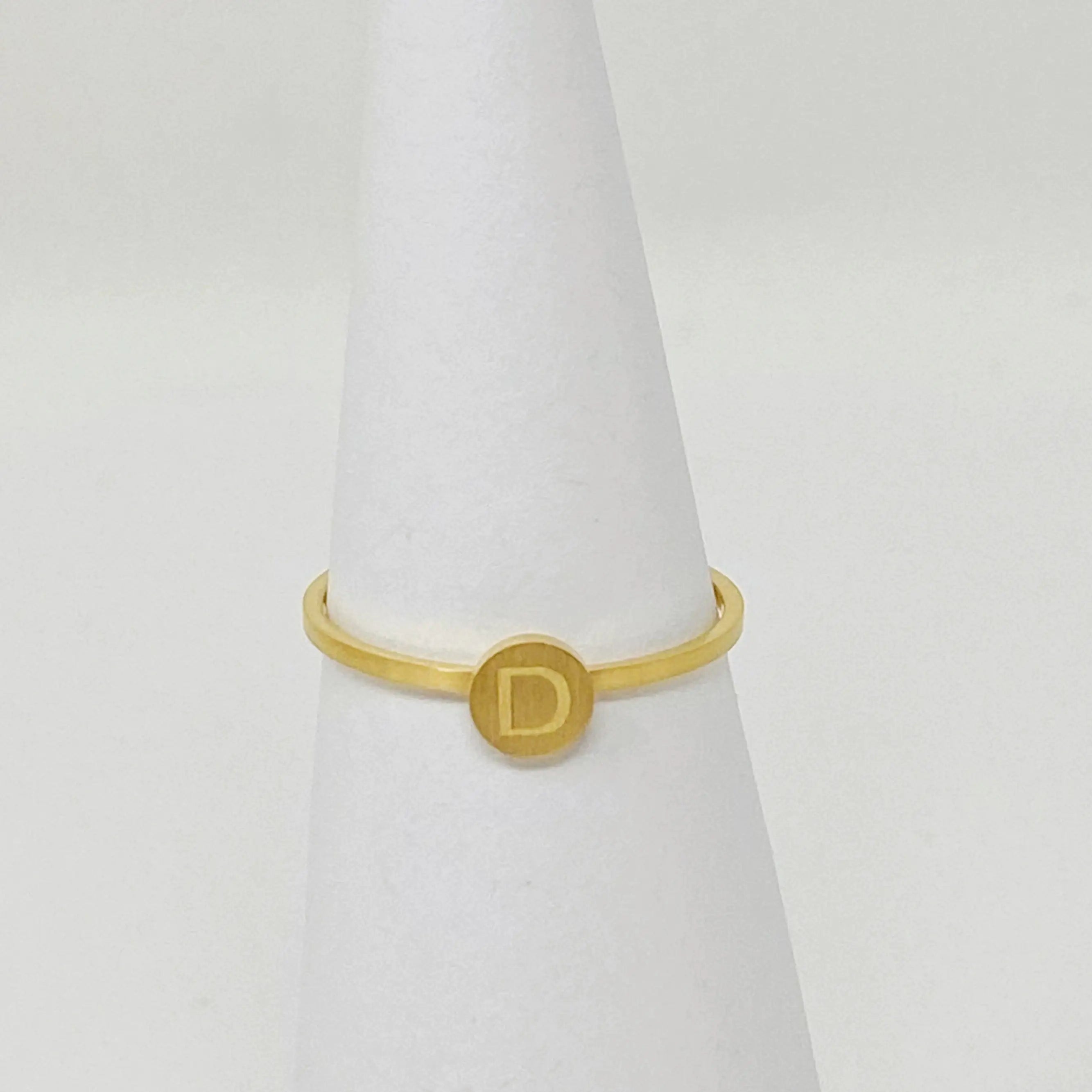 Personalized Gold Rings – Tiny Initial Ring for a Personal Touch smart-purchase