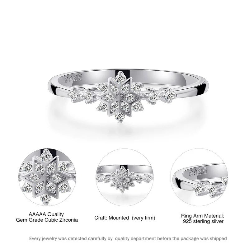 Gold Floral Ring – Luxury Flower Snowflake Ring for Elegant Women smart-purchase