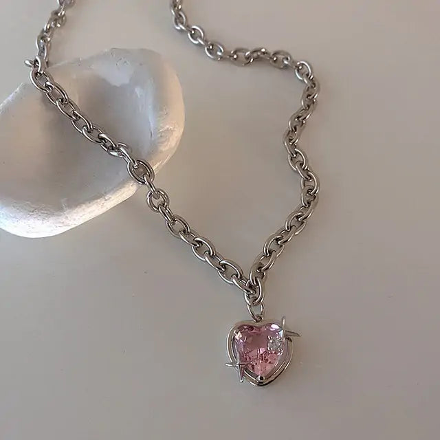 Peach Heart Pendant Necklace: 14k Pearl Necklace with Timeless Elegance smart-purchase