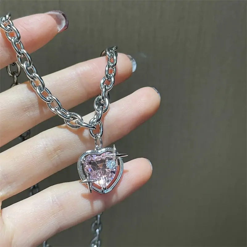 Peach Heart Pendant Necklace: 14k Pearl Necklace with Timeless Elegance smart-purchase