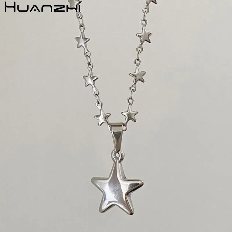Metal Star Pendant Necklace for Celestial Charm smart-purchase
