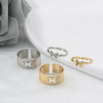 Butterfly Rings for Whimsical Elegance – Embrace Your Inner Free Spirit with Gold Ring Hearts smart-purchase