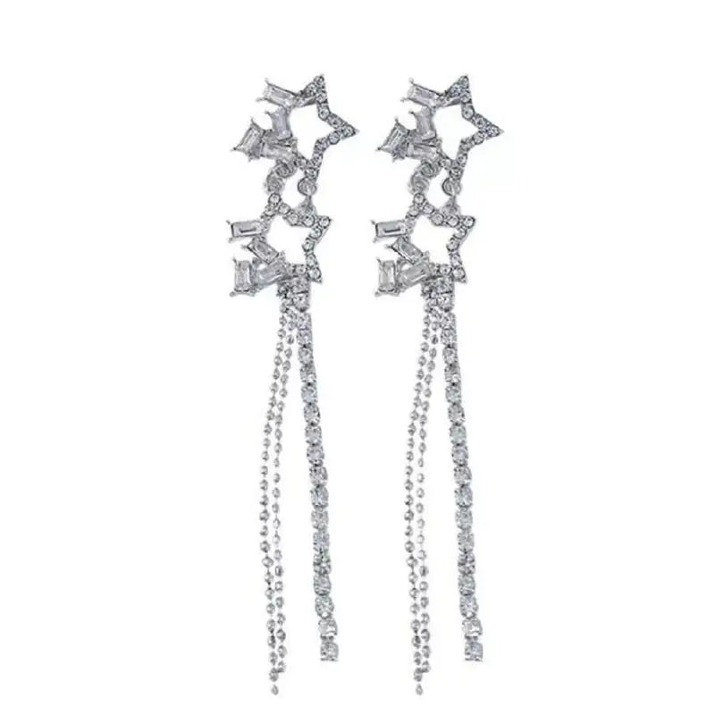Party Water Drop Tassel Earrings smart-purchase
