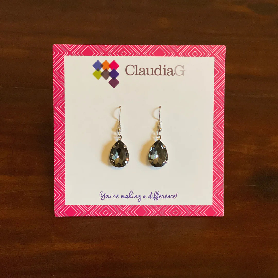 Elegant Drop Earrings with Pearl Drops & Crystal Accents smart-purchase
