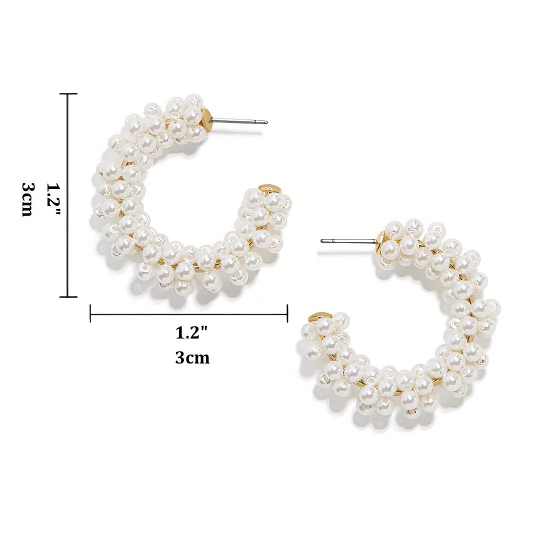 Tahitian Pearl Earrings: Anya Earrings for Modern Elegance