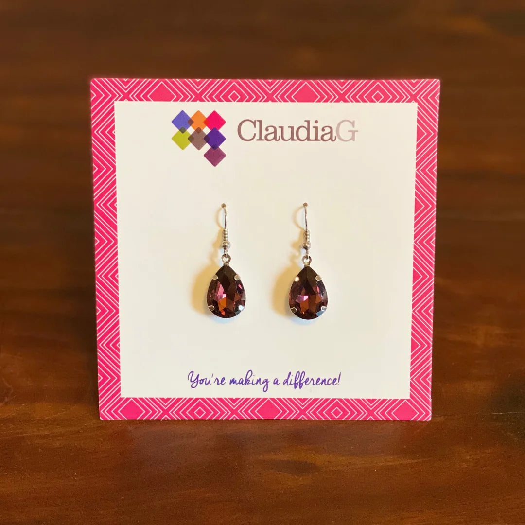 Elegant Drop Earrings with Pearl Drops & Crystal Accents smart-purchase
