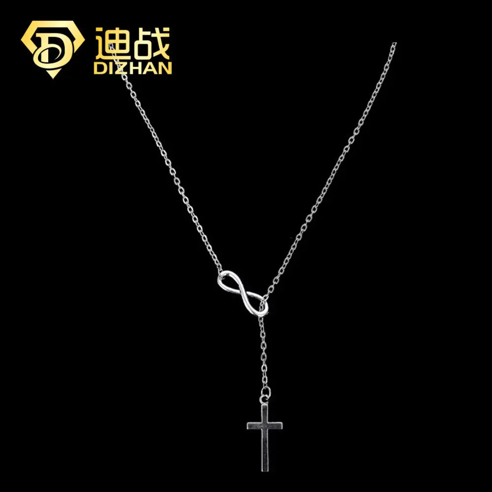 Infinite Faith Pendant - Real Gold Cross Pendant for Timeless Spiritual Elegance smart-purchase
