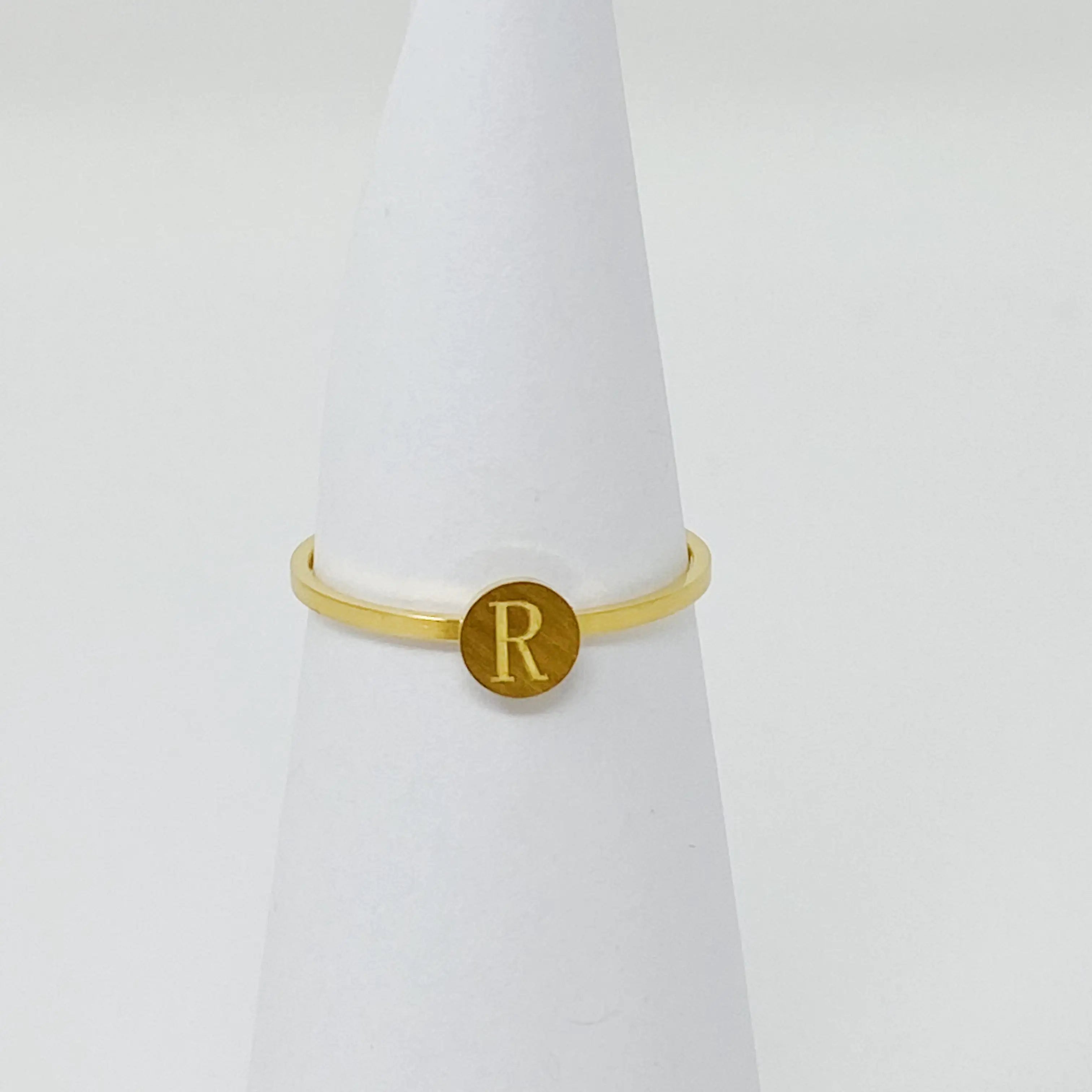 Personalized Gold Rings – Tiny Initial Ring for a Personal Touch smart-purchase