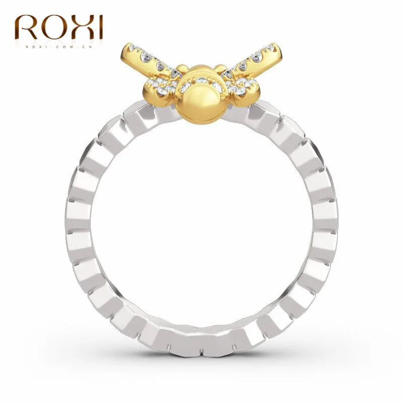 Unique Gold Rings – Honeycomb Ring with Accented Bee for Nature-Inspired Fashion smart-purchase