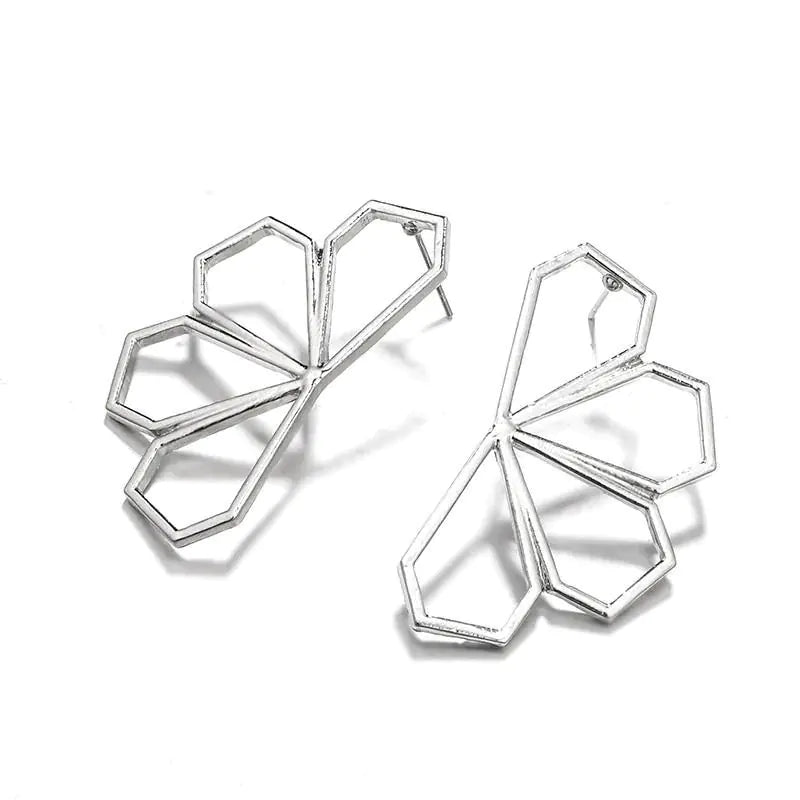 Dangle Hoop Earrings: Flower Dangle Earrings for Women smart-purchase