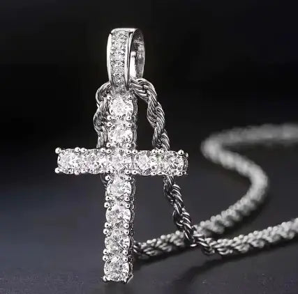 Women's Cross Pendant: Jerusalem Cross Necklace for Meaningful Style