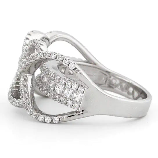 Double Infinity 2-in-1 CZ Ring: Timeless Elegance - Sterling Silver Cubic Zirconia Rings for Everlasting Love smart-purchase