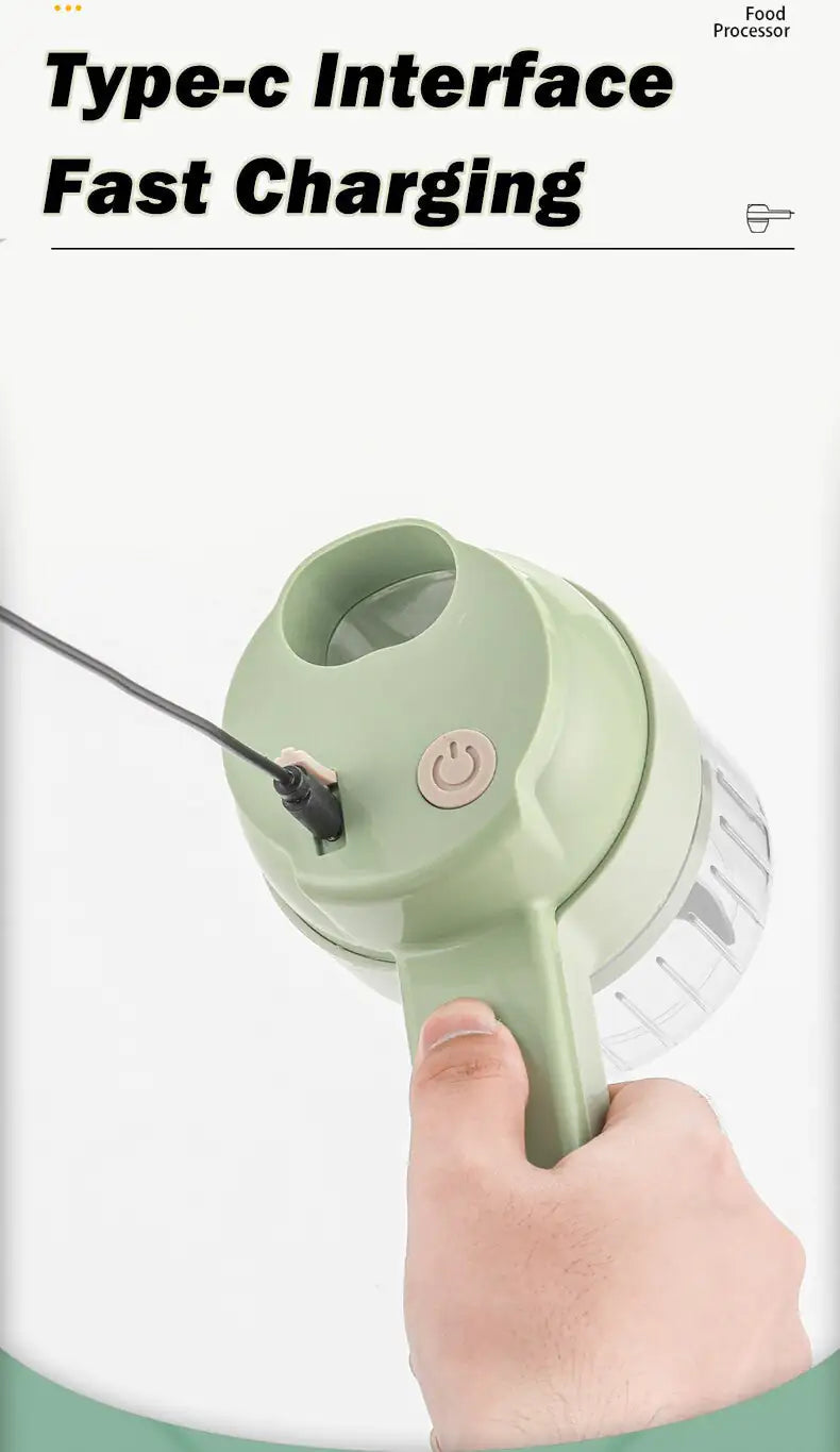 Electric Vegetable Chopper for Quick and Easy Meal Prep