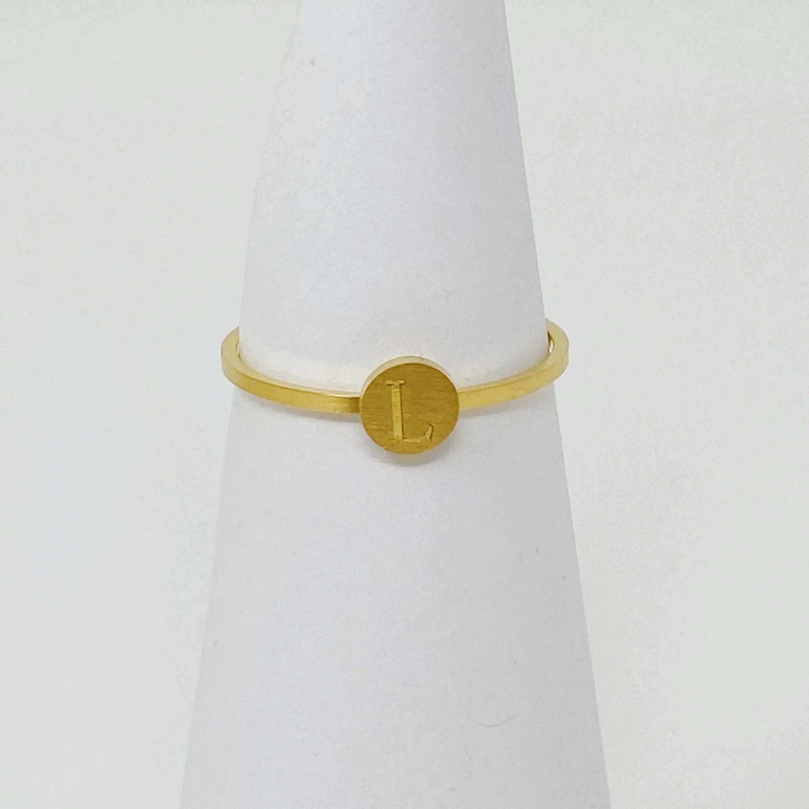 Personalized Gold Rings – Tiny Initial Ring for a Personal Touch smart-purchase