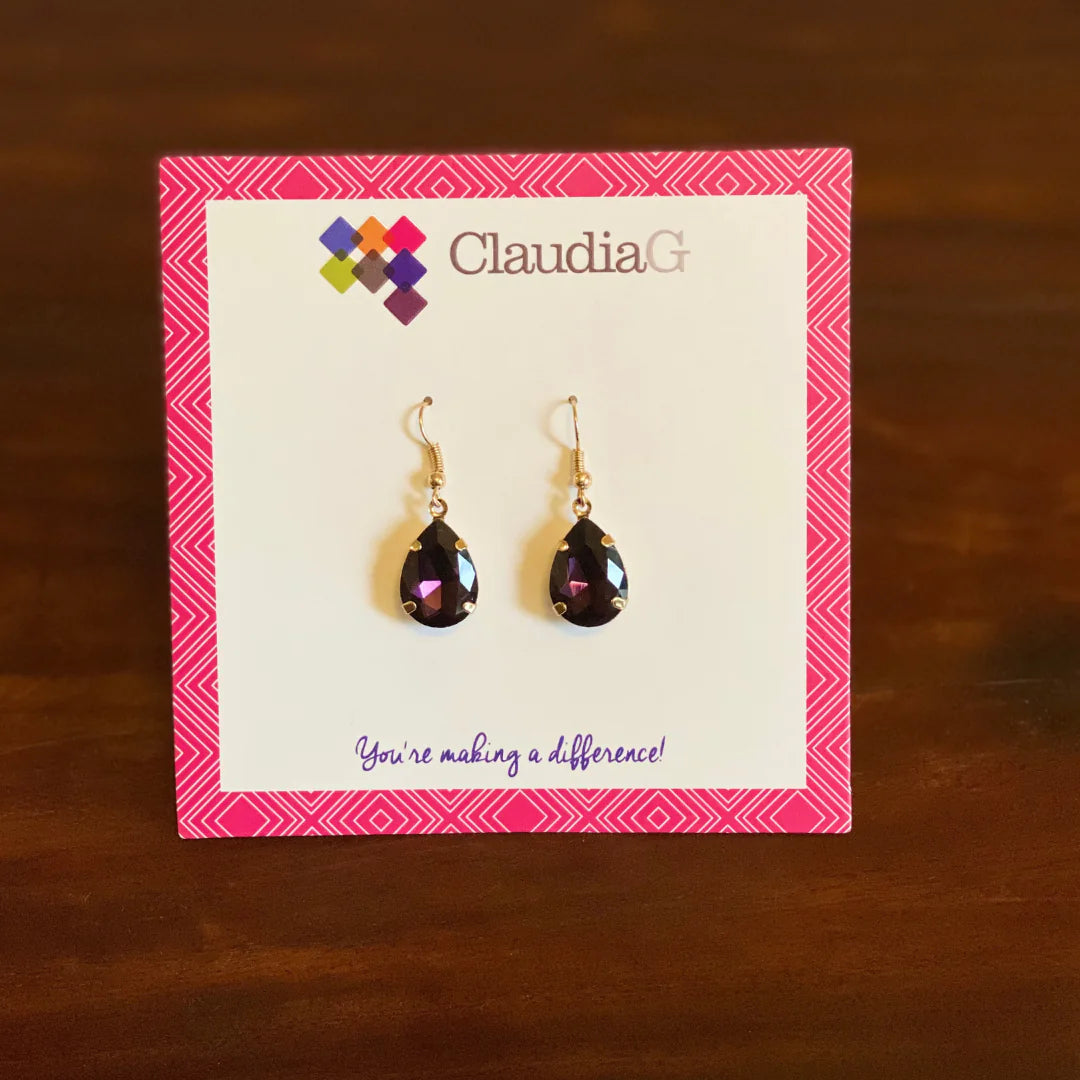 Elegant Drop Earrings with Pearl Drops & Crystal Accents smart-purchase