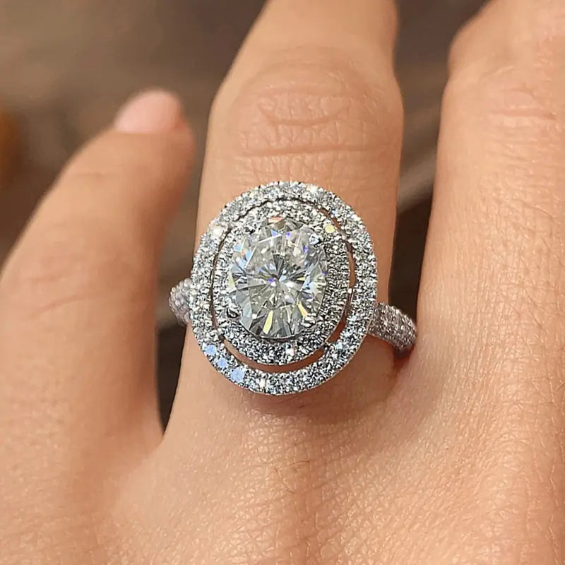 Cubic Zirconia Rings – 14K Gold Women’s Trendy Ring with Brilliant Gold Infinity Ring Design smart-purchase