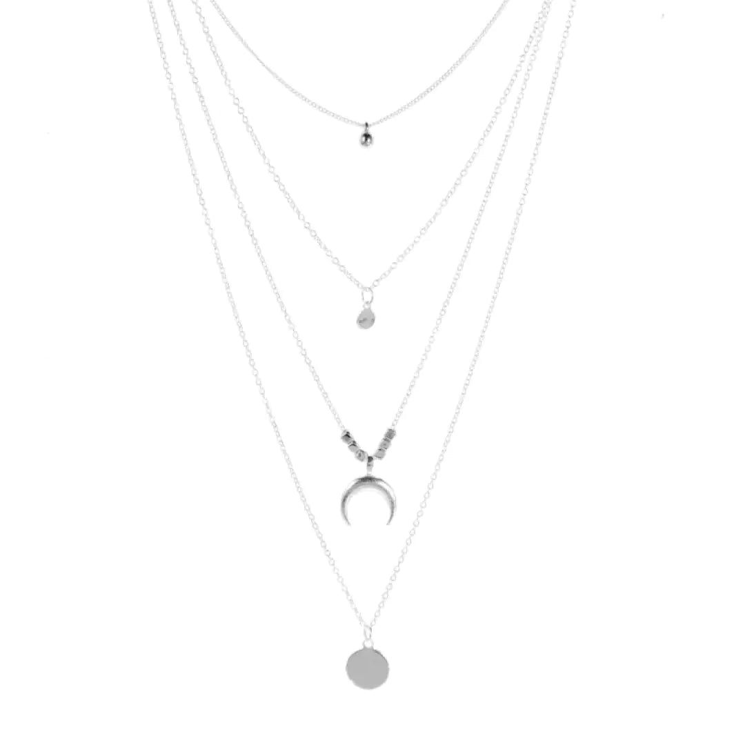 Lou Necklace: Simple Elegance with Gold Pendant Chain for Everyday Wear smart-purchase