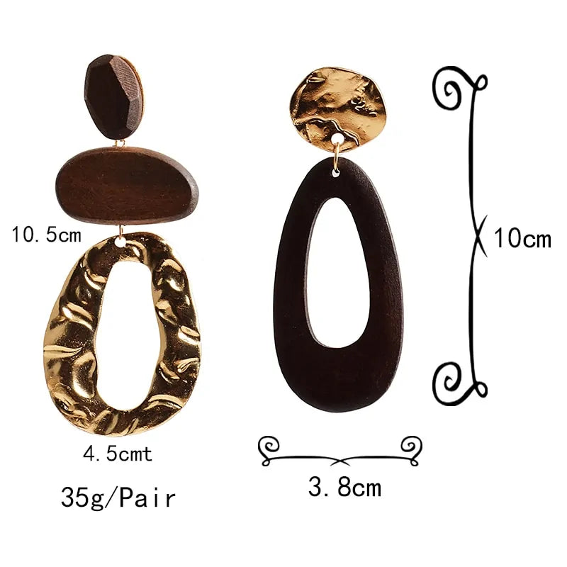 Stylish Wooden Earrings for Women – Laser Cut Wood Earrings for Trendy Looks smart-purchase