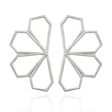 Dangle Hoop Earrings: Flower Dangle Earrings for Women