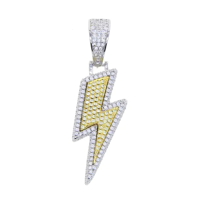 Lightning Pendant-Diamond Initial Pendant Necklace for Bold Style smart-purchase